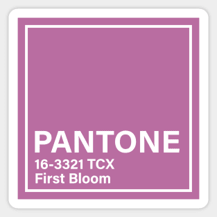 pantone 16-3321 TCX First Bloom Sticker